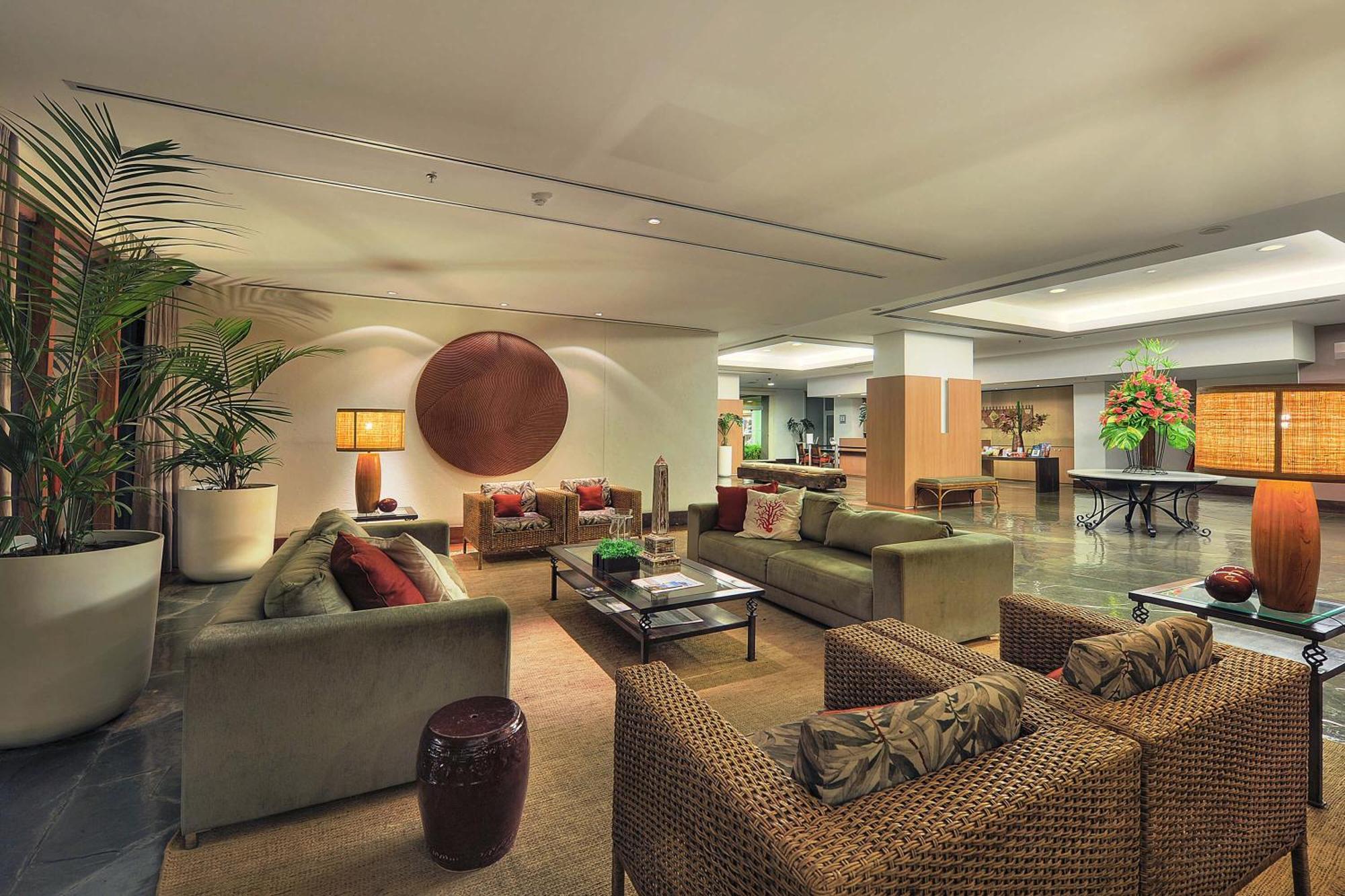 Hotel Deville Prime Salvador Bagian luar foto The lobby of the hotel