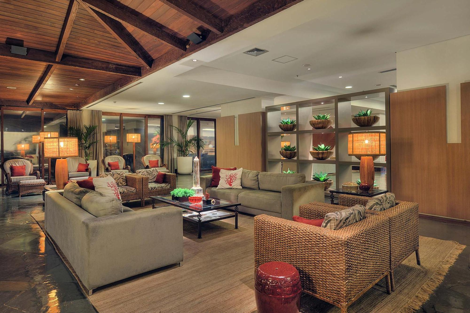 Hotel Deville Prime Salvador Bagian luar foto The lobby of the hotel